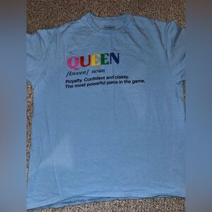 XL Light Blue QUEEN T